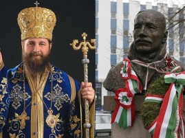 PS Siluan si-bustul-lui-Wass-Albert-din-Odorheiu-Secuiesc