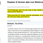 George Roncea il acuza pe Baconschi de tradarea Basarabiei pe baza documentelor Stratfor dezvaluite de Anonymus si Wikileaks