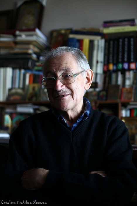 Profesorul Academician Florin Constantiniu - Foto Cristina Nichitus Roncea