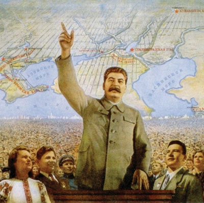 Genialul conducător I. V. Stalin