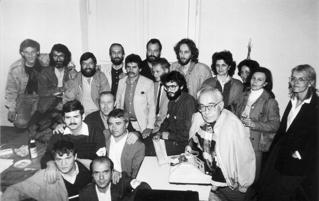 Mihai Gheorghiu - centru - in 1990