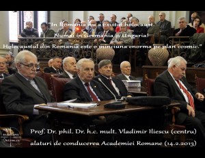 Profesorul-Univ-Dr-Vladimir-Iliescu-in-plenul-Academiei-Romane-vorbind despre holocaust 14_02_2013