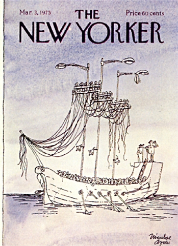 Coperta New Yorker de NICOLAE ASCIU