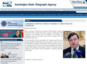 Horia Garbea la Azer Tag sponsorizat de Heydar Aliyev