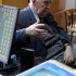 Prof Gh. Buzatu in biroul sau de la CICE-Iasi 2012- Foto Cristina Nichitus Roncea