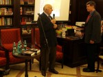 Profesorul Gheorghe Buzatu si Larry Watts la Iasi - 15.05.2013 - Foto Bobi Apavaloaiei