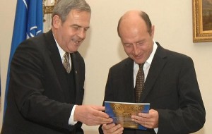 Laszlo Tokes la Cotroceni cu Traian Basescu