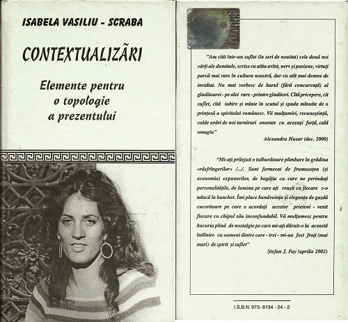 Isabela Vasiliu Scraba - Contextualizari filosofice