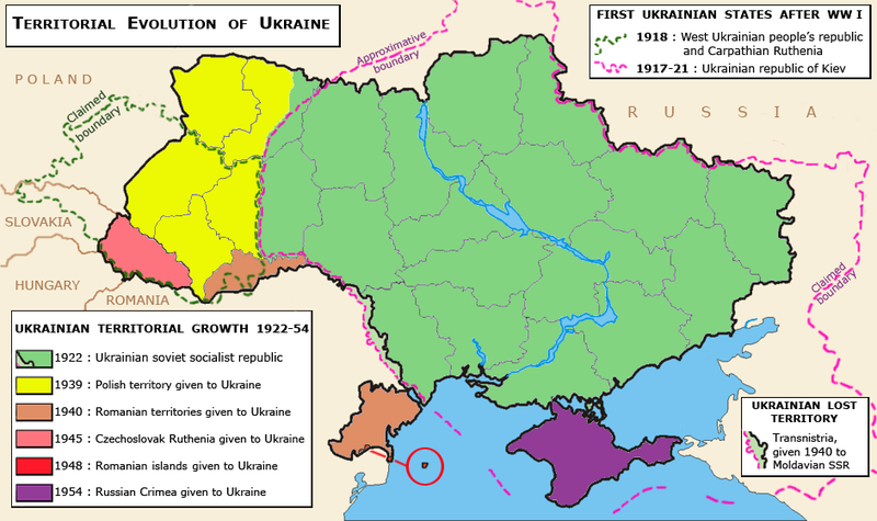Ukraine Ucraina w Romanian and Polish Land