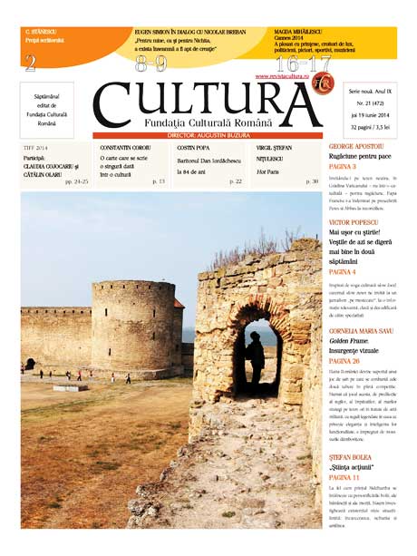 Revista Cultura Nr 472 cu ilustratii de Cristina Nichitus Roncea din Basarabia-Bucovina.Info