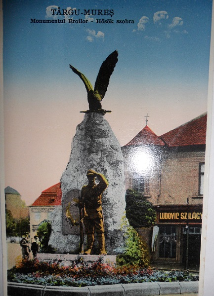 Statuia Eroilor din Targu Mures a fost distrusă de trupele maghiare horthyste în 1940