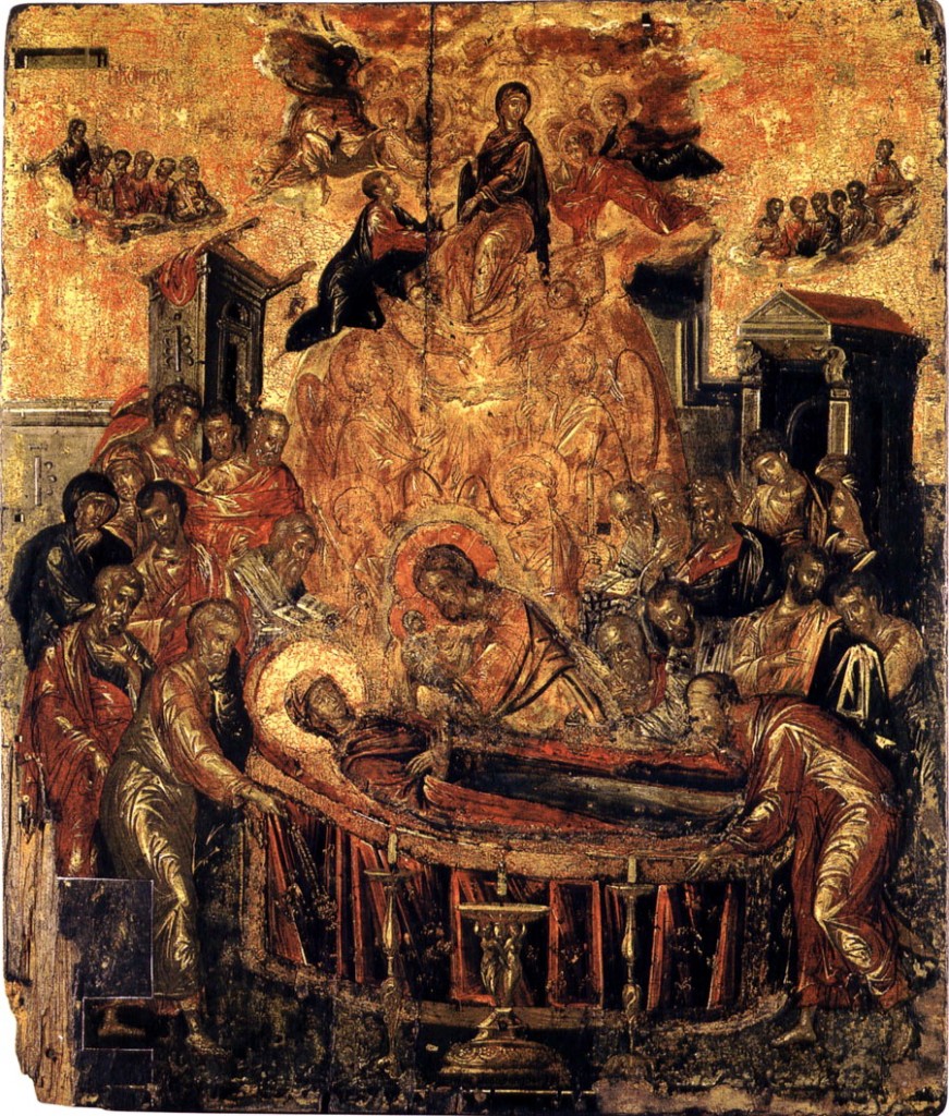 El Greco-Adormirea Maicii Domnului