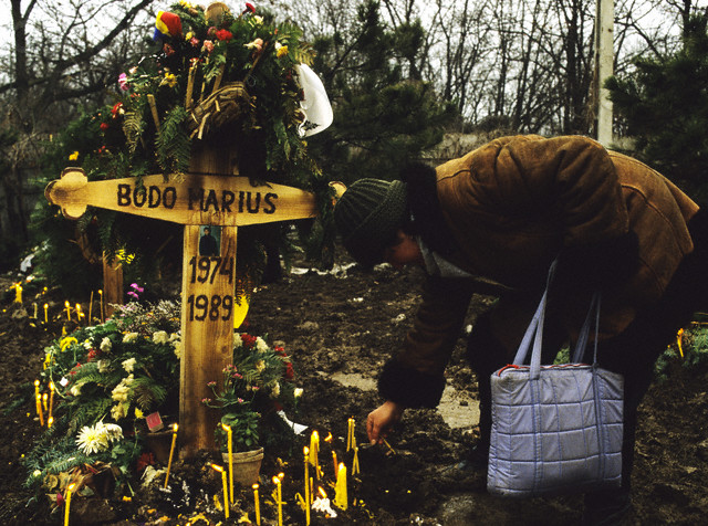 Romania - Politics - Grave of Young Martyr