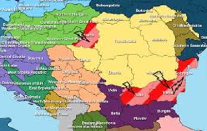 Romania Bulgaria Dobrogea Rusia Basarabia Ucraina Ungaria harta ipotetica