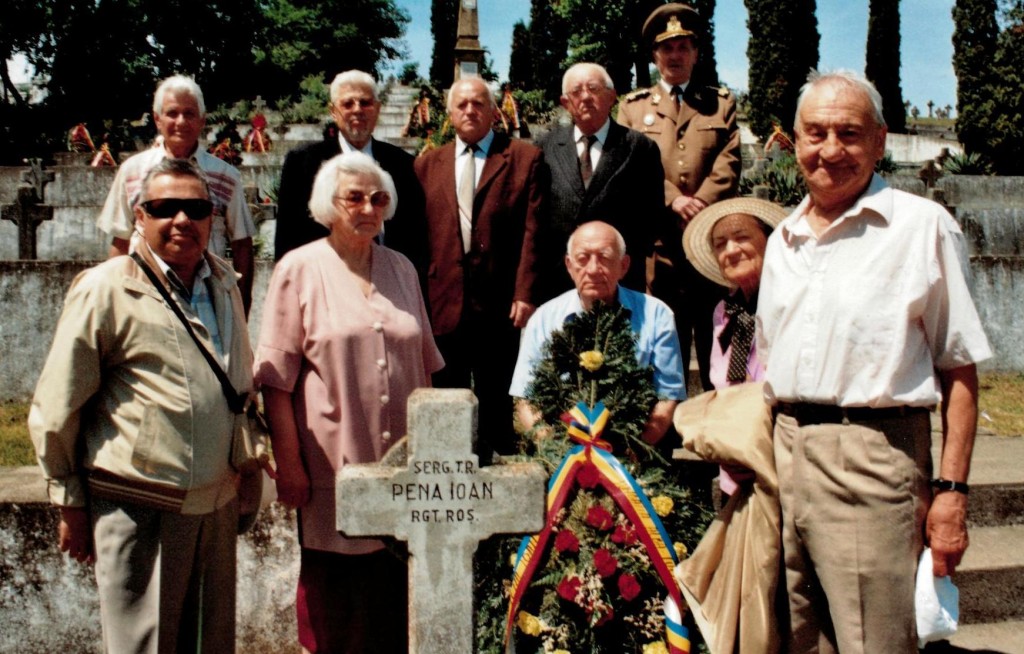 Ion Pena in Cimitirul Eroilor din Alba Iulia