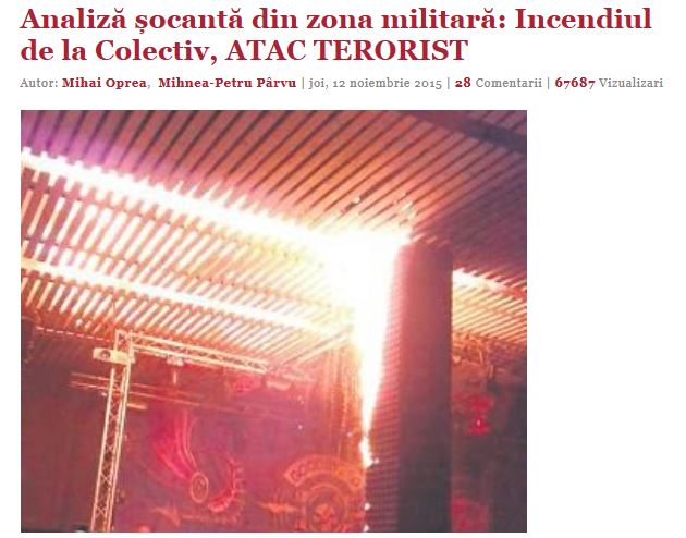 Colectiv Atac Terorist