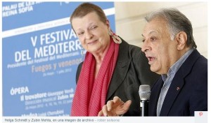 Hela Schmidt - Zubin Mehta