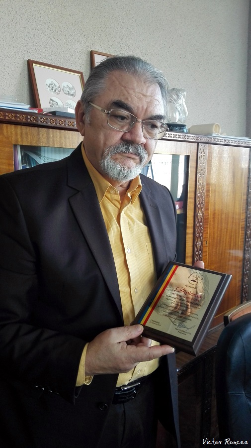 Profesorul Ilie Badescu - Omul Anul in Basarabia 2014 - Asociatia Rasaritul Romanesc Foto V Roncea