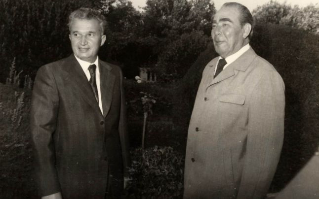 Ceausescu Brejnev