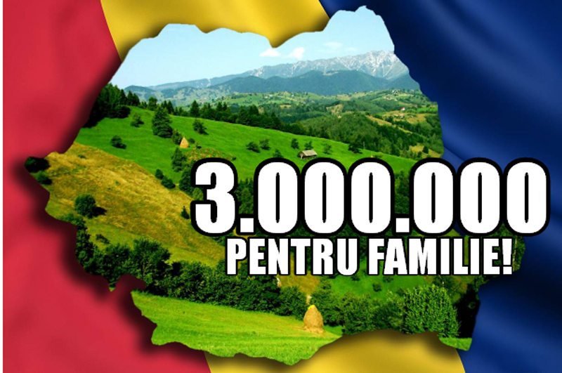 Coalitia pentru Familie - Trei milioane de semnaturi