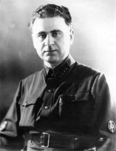 Generalul NKVD Sergo Goglidze, unul din organizatorii deportărilor din 12-13 iunie 1941. Sursa: Wikipedia