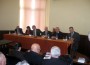 Gen Iulian Vlad si gen Aurel Rogojan alaturi de Vasile Puscas la BCU Cluj 7.12.2011