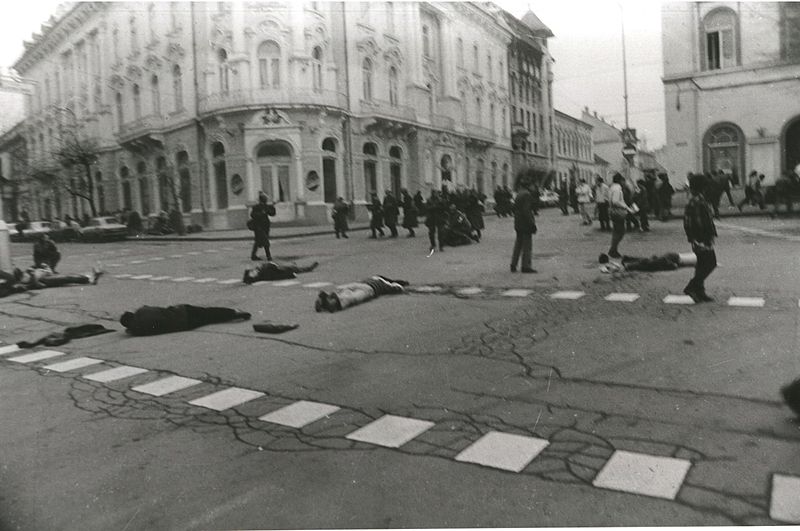 Morti la Revolutia 1989 Cluj Foto de Razvan Rotta