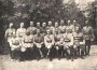 Ion Antonescu (așezat în mijloc) - Ofițer la Statul Major (1918)