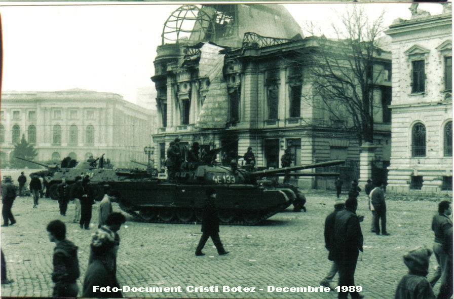 Decembrie 1989 Piata Revolutiei Foto Cristian Botez