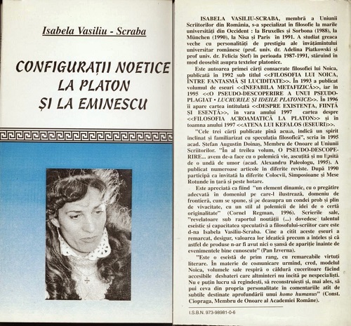 Isabela Vasiliu Scraba - Configuratii Noetice Platon - Eminescu