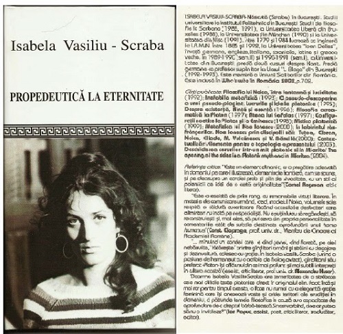 Isabela Vasiliu Scraba -Propedeutica Eternitate - Alexandru Dragomir