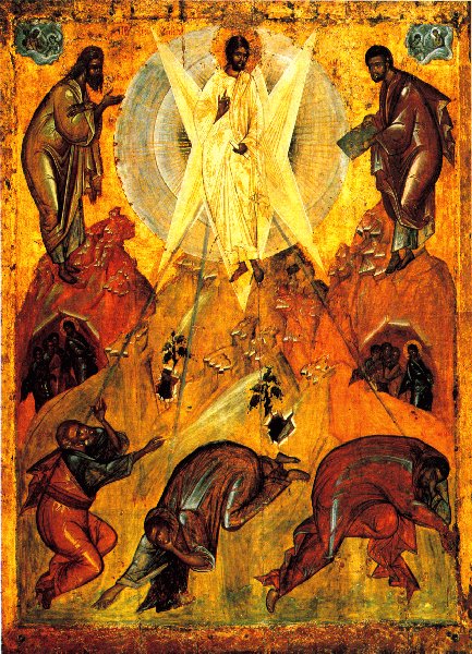 Transfiguration Teofan the Greek Schimbarea la Fata
