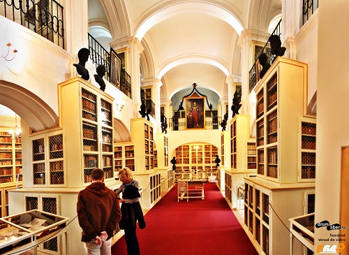 Interior din Biblioteca Teleki-Bolyai
