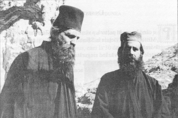 Sf. Ioan Iacob si P Pavel Grecul in Hozeva