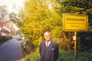 Eugen Coseriu at Tuebingen