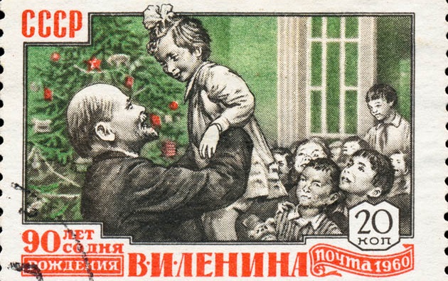 Lenin si copii