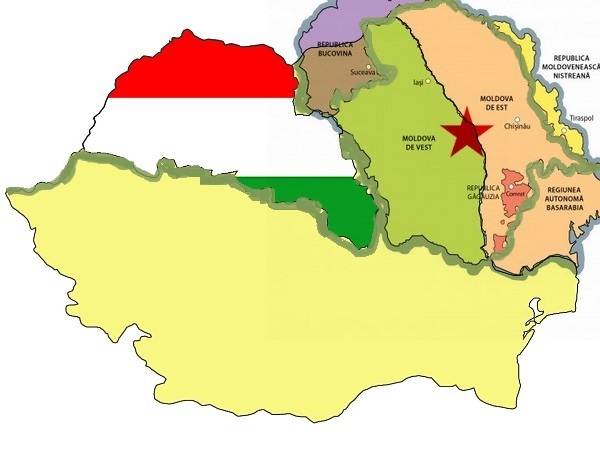 Dezbembrarea Romaniei - Ungaria mare - Moldova mare