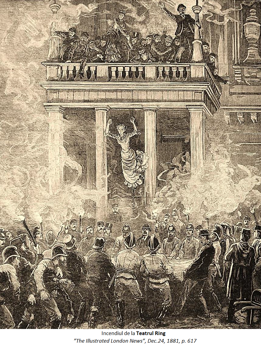 Incendiul de la Teatrul Ring 1881 - Eminescu - Timpul