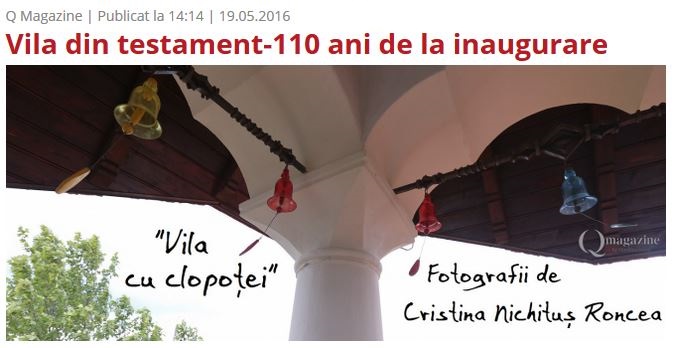 Vila Minovici redeschisa la 110 ani Foto Cristina Nichitus Roncea - Q Magazine
